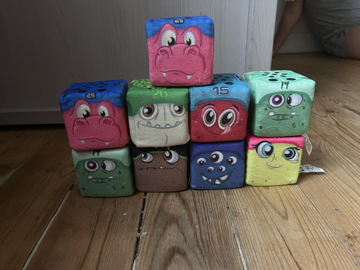 Illustration de Cube en mousse 