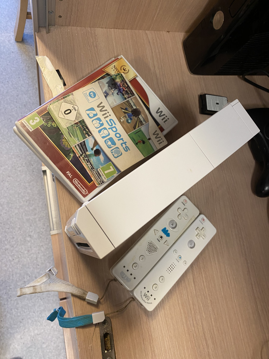 Illustration de Wii  de la pédiatrie à donner pour un autre service. 