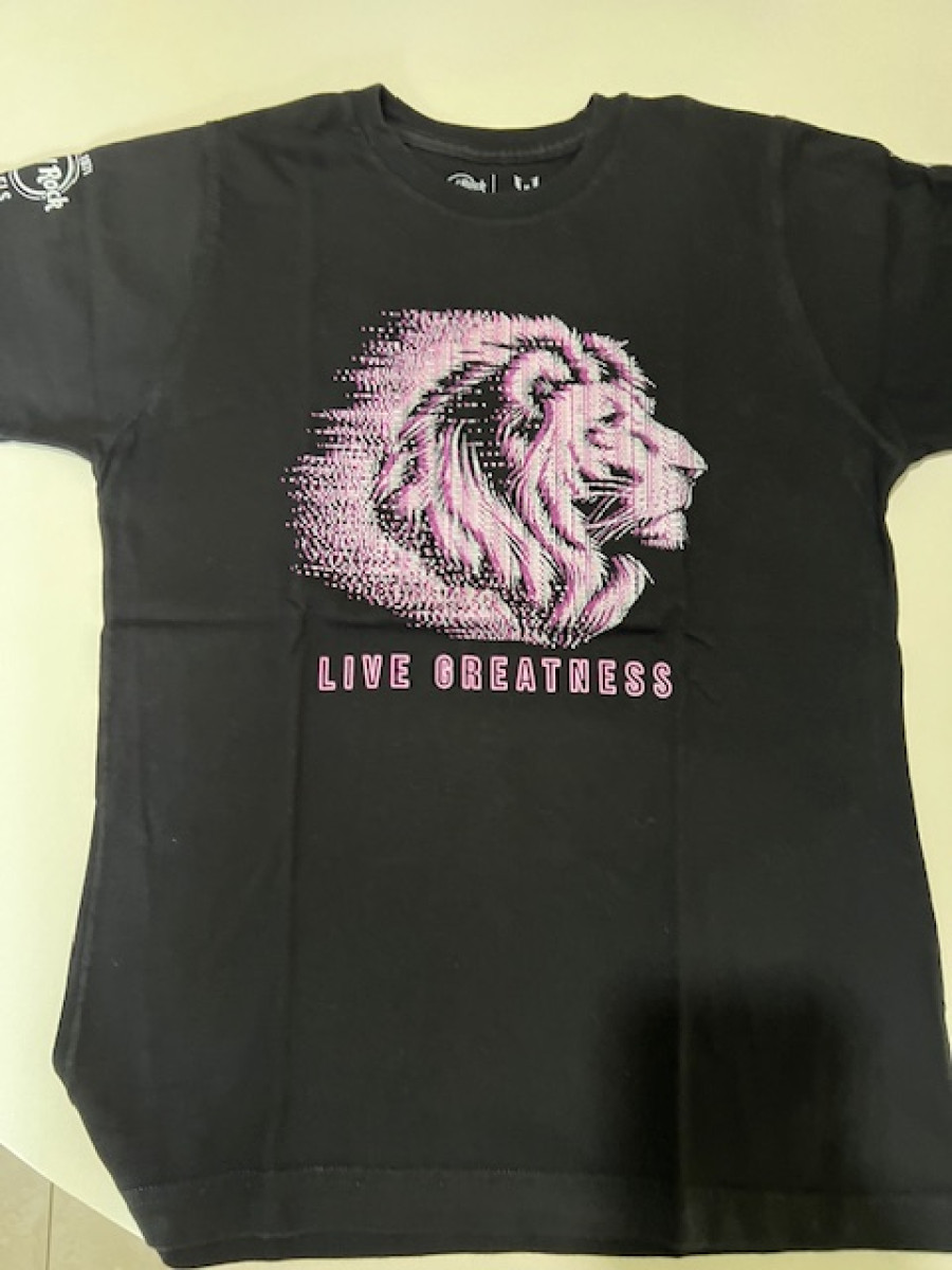 Illustration de T-shirt Hardrock Café Lionel Messi - Taille 10 ans 